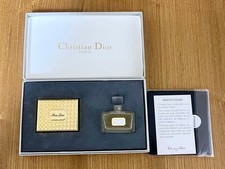 Cadeau d'anniversaire vintage Dior Miss Dior parfum solide compact rare de co...
