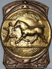 W3665 Plaque Belgique Cheval