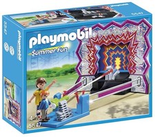 Playmobil 5547 - Stand de chamboule tout - Fete foraine – NEUF parc manege jeu