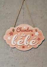 Plaque de porte chambre bébé, décoration murale enfant, déco chambre garçon