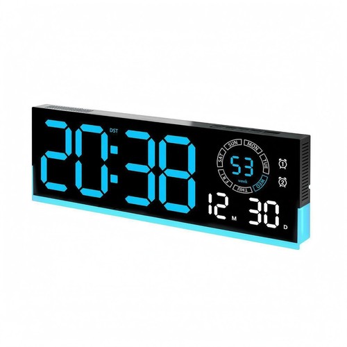 Horloge murale numérique led - horloge,