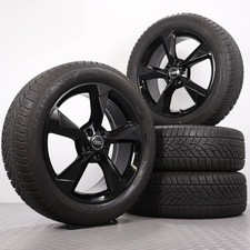 Roues d'hiver Audi Q3 F3 19 pouces jantes originales noir pneus d'hiver 8mm DOT2