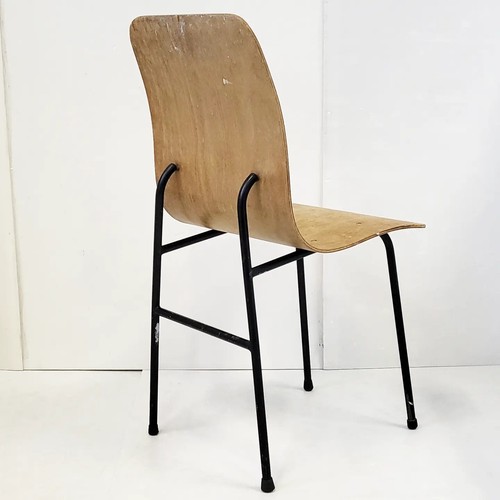 Chaise vintage 1950 - chaise, bois