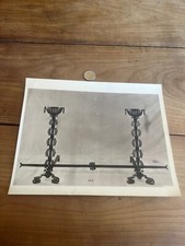 photo oeuvre et objet d art N10 edgar brandt ferronier d art