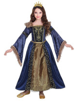 Costume reine médiévale - médiévale, (158