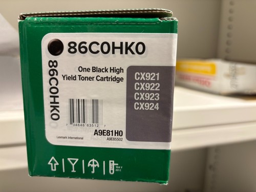 86c0hk0 lexmark cx922de - 86c0hk0,