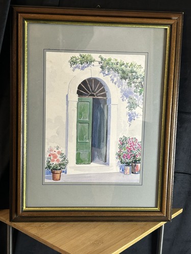 Aquarelle ancienne non signée