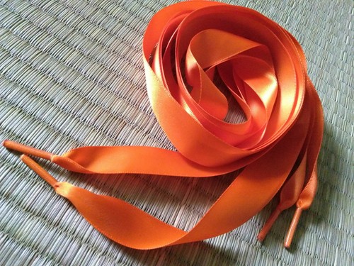 Lacets soie satin 140cm pour