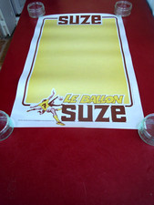 ANCIENNE      AFFICHE     "" SUZE ""         PUB   BISTROT  PASTIS  RICARD