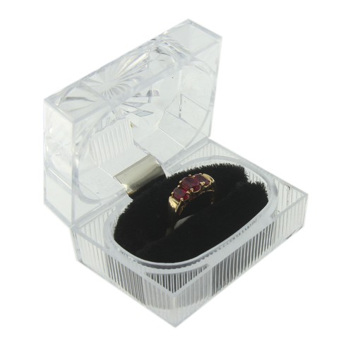 Clear acrylic crystal - crystal, double