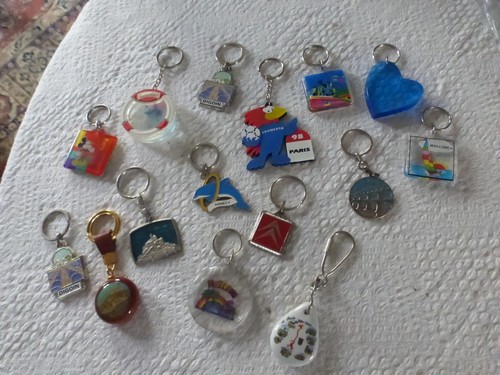 Lot anciens porte clé - de,