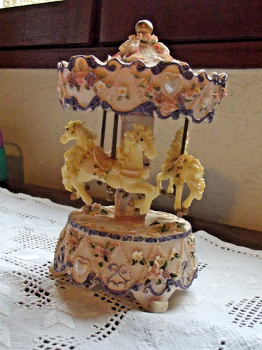 Manège carousel resine - manège,
