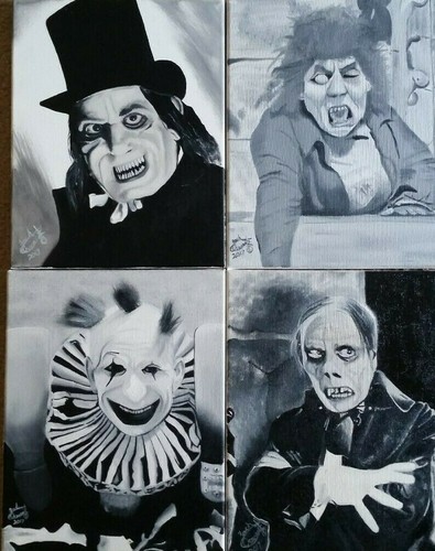 Lon chaney painting series - lon,