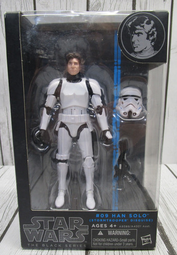 Star wars black series blue - star,