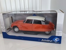 CITROEN D SPECIAL 1972 ORANGE SOLIDO S1800706 1/18 DS METAL DIE CAST MODEL