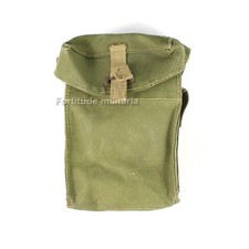 Housse de masque à gaz Anglais - 1944 - BRITISH ARMY WW2  ( matériel original )