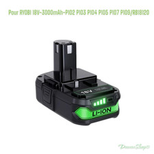 Batterie Li-Ion 18V 3.0Ah pour