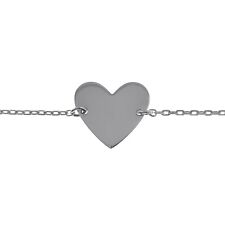 Bracelet Coeur en Argent 925 -