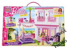 MEGA BLOKS série BARBIE figurines BEACH HOUSE figure Maison de Plage piste danse