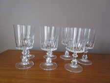 7 Verres  à vin / eau en