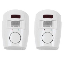 2X Système D'Alarme de Sécurité à Domicile Détecteur Sans Fil + 4X Contrôle3849