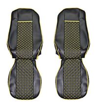 Set 2 Noir Avec Jaune Broderie