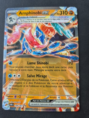 Carte pokémon greninja - carte,
