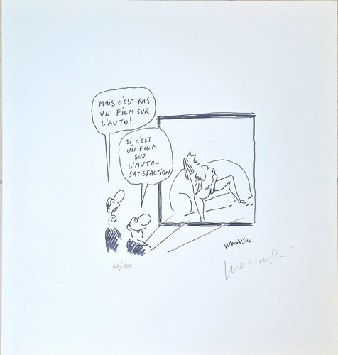 Georges wolinski lithographie - georges,