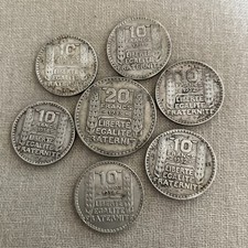 Lot De 7 Pièces De Monnaie