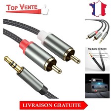 Câble RCA Jack Audio Stéréo
