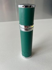 Caron - Vaporisateur remplissable gainé cuir vert "Pour un homme" 12 ml - VIDE