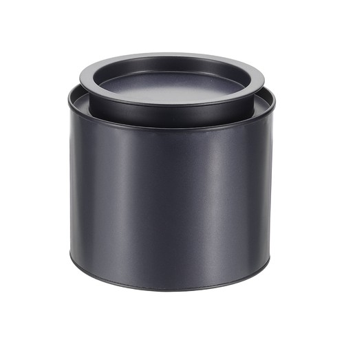 Boîte métallique ronde pour