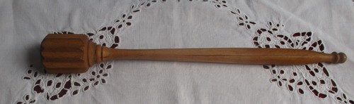 Moussoir ancien bois a - moussoir,