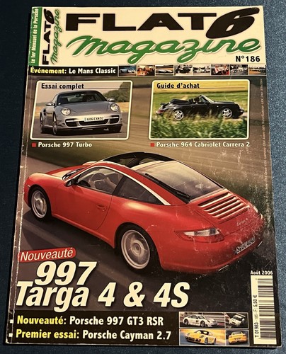 Flat magazine porsche 186 - porsche,