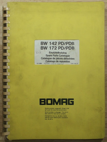 Bomag bw142pd bw142pdw bw172pd - bomag,