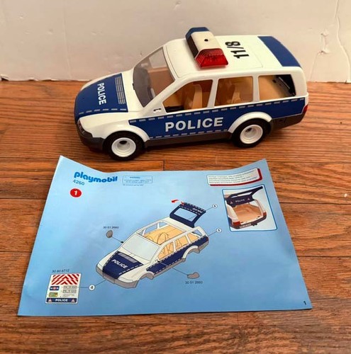 Playmobil police patrol - police, car