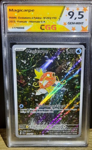 Carte pokémon magicarpe - pokémon,