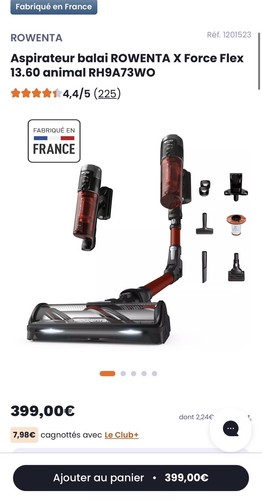 Aspirateur rowenta 60 - rowenta, 13.60