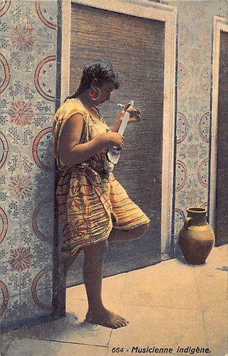 Tunisie musicienne indigène - tunisie,