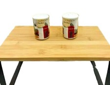 set salière/poivre céramique blanc rouge motif London cabine...7x4,5 cm environ