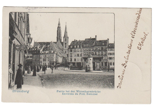 Carte postale strasbourg - carte, de