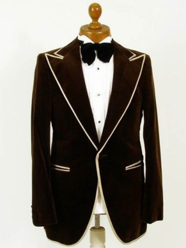 Hommes marron fumer vestes - hommes,