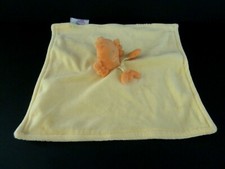 *. DOUDOU PLAT L'ENFANT DO 3 SUISSES OISEAU POUSSIN ORANGE JAUNE ETAT NEUF*