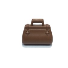 PLAYMOBIL Western - sac marron pour voyageur du Far West en diligence/train