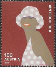 austria 2022 autriche Kiki Kogelnik  Dark Beauty 1973 art 1v mnh 