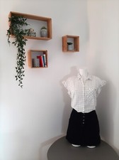 Jupe en jean noir T5 (36)