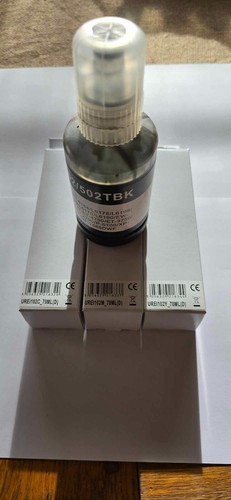 Bouteille encre noire 127ml - bouteille, d'encre