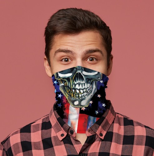 Usa grunge drapeau crâne - usa,