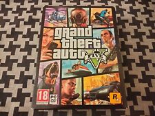 GTA 5 sur pc, VF, complet avec carte et notice en très bon état