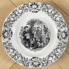 Ancienne assiette parlante - ancienne,